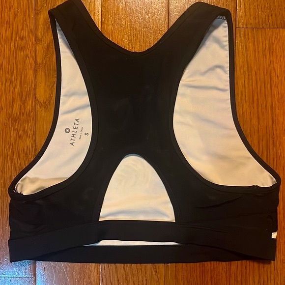 Athleta floral print crop top size small - Picture 3 of 6